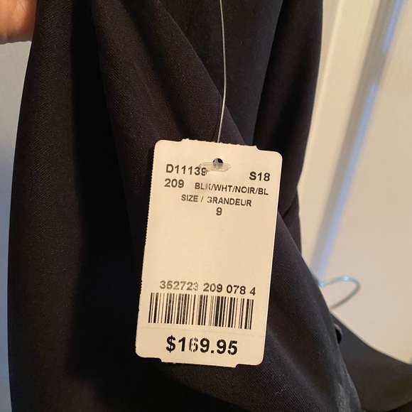 Black and white dress medium size - Picture 3 of 4